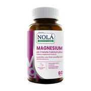 Nola Superfoods Magnesium AA Chelate Calcium Plus 60 Tablets