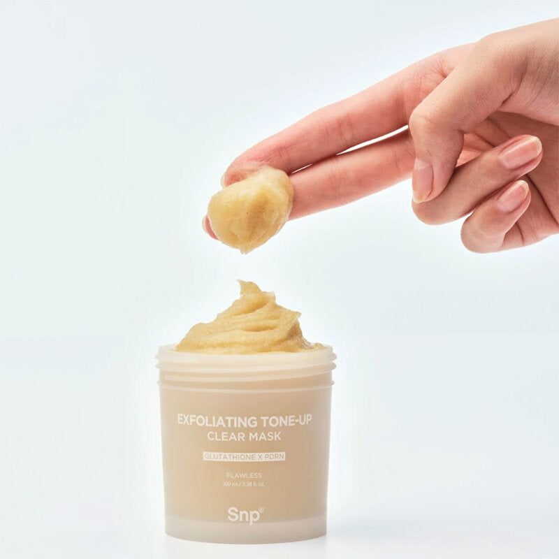 SNP Exfoliating Tone-Up Clear Mask 100ml