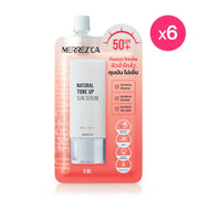 Merrezca Natural Tone Up Sun Serum SPF50 + 5ml x 6pcs