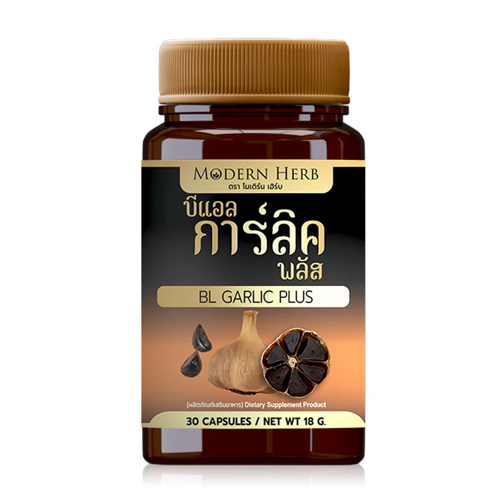 Modern Herb BL Garlic Plus 30 Capsules Dietary Supplement
