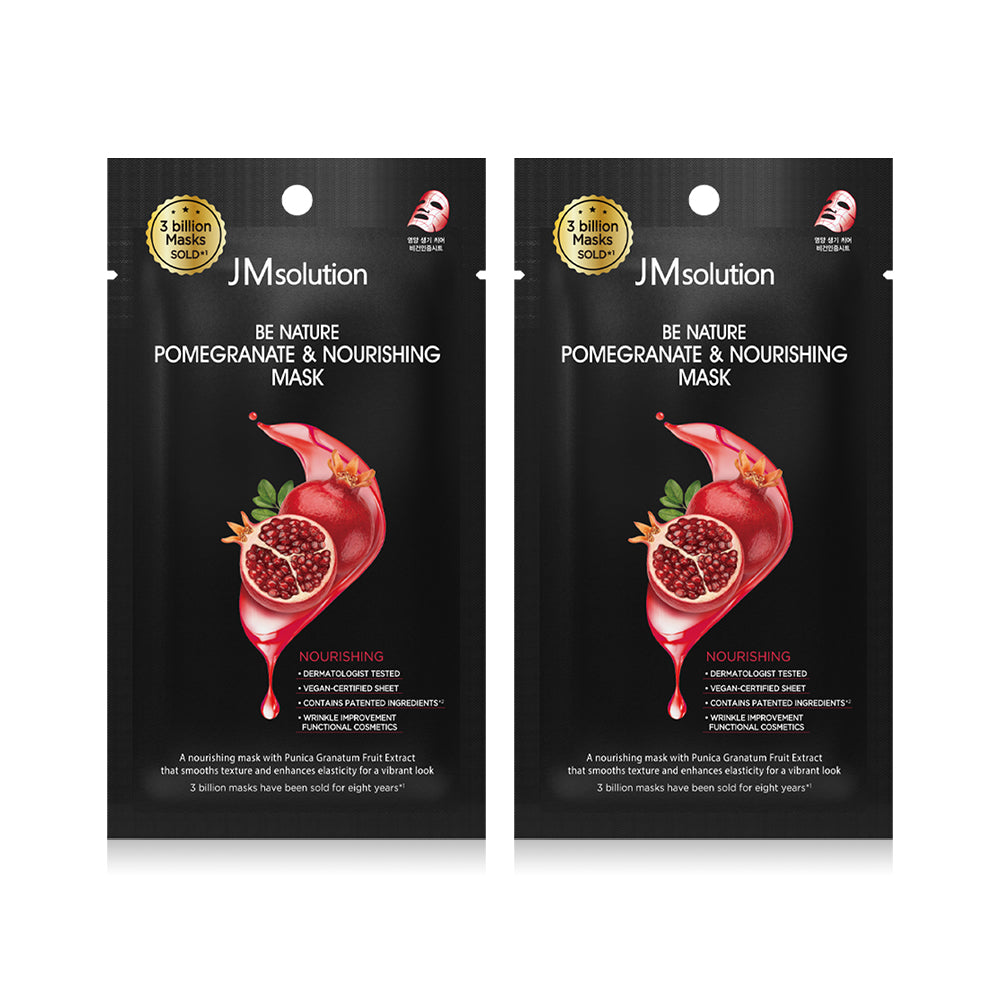 JM Solution Be Nature Pomegranate & Nourishing Mask 24ml x 2pcs