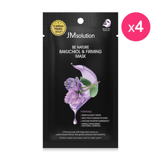 JM Solution Be Nature Bakuchiol & Firming Mask 24ml x 4pcs