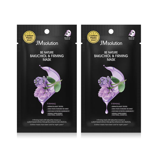 JM Solution Be Nature Bakuchiol & Firming Mask 24ml x 2pcs