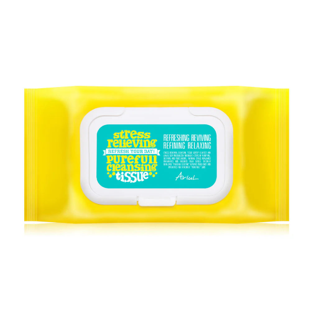 ARIUL Stress Relieving Purefull Cleansing Tissue 80 Sheets