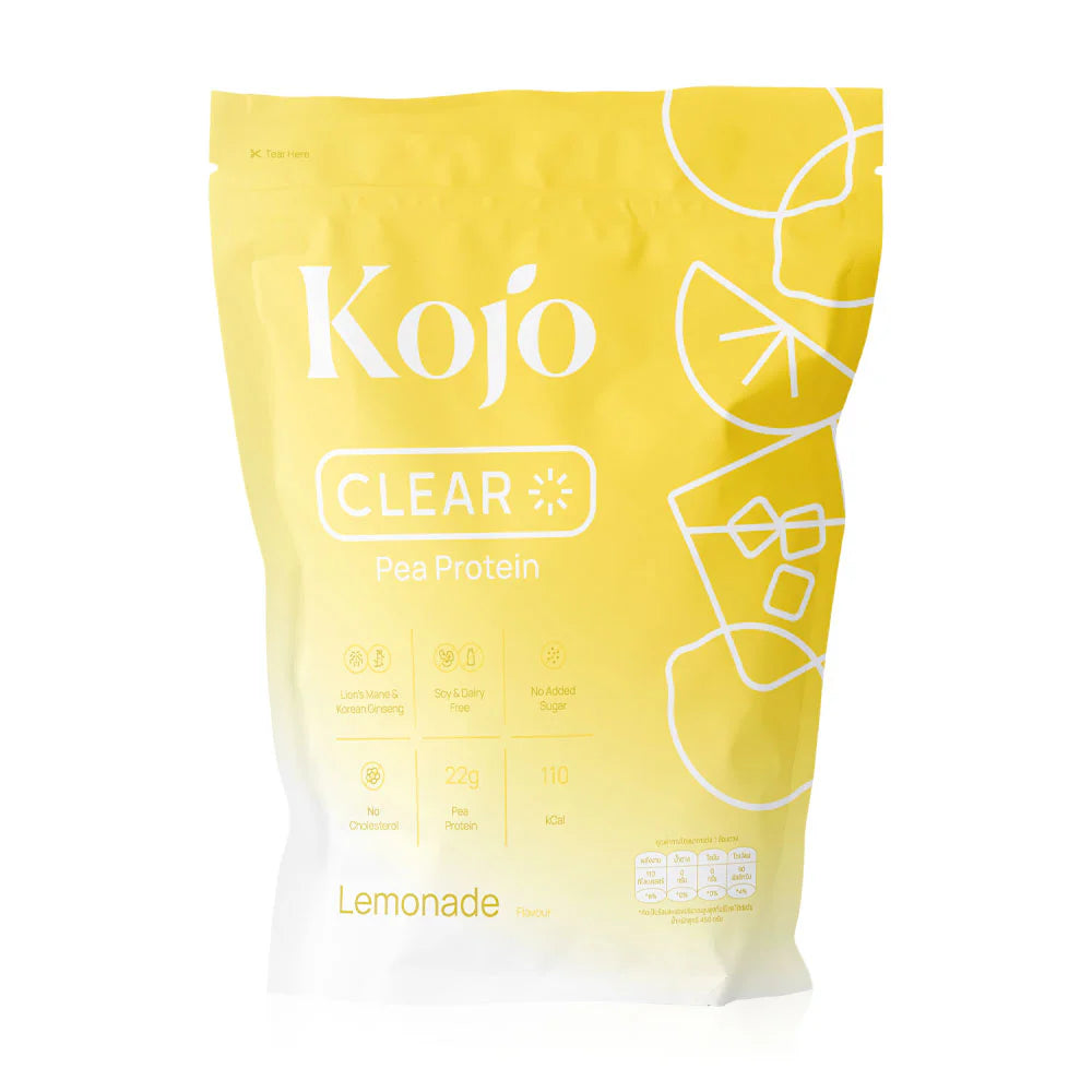 KOJO Clear Pea Protein 450g #Lemonade Flavour