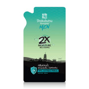 Shokubutsu Monogatari Moisture Relaxing Refill Shower Cream for Men 400ml
