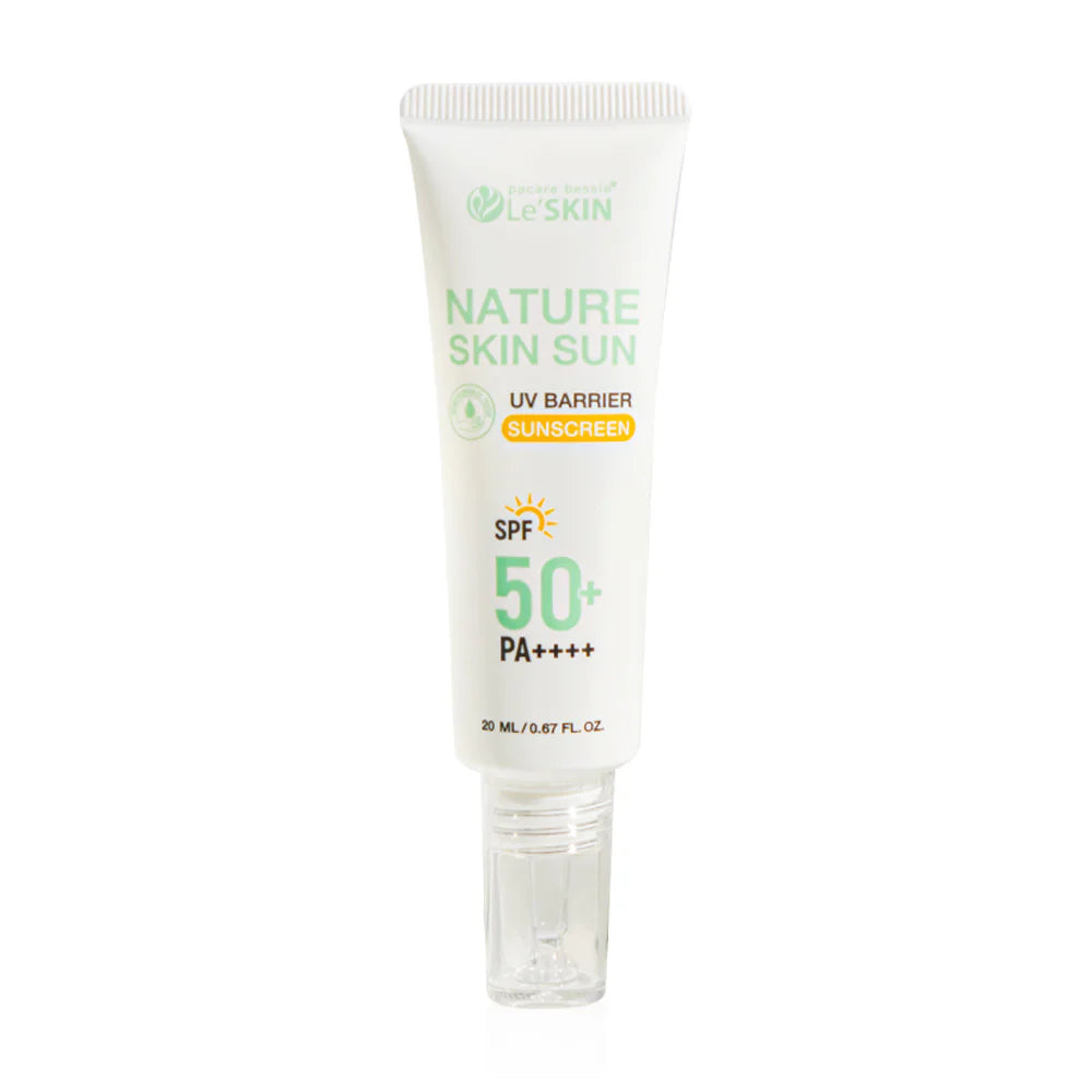 Le'SKIN Nature Skin Sun UV Barrier Sunscreen SPF50+ PA++++ Serum 20ml