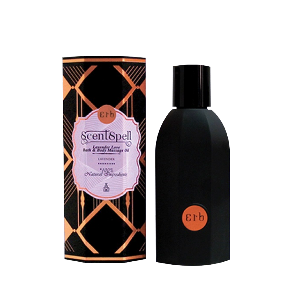 Erb ScentSpell Lavender Love Bath & Body Massage Oil