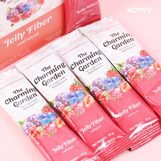 Charming Garden Jelly Fiber-Dietary Supplement 15g x 5 Sachets