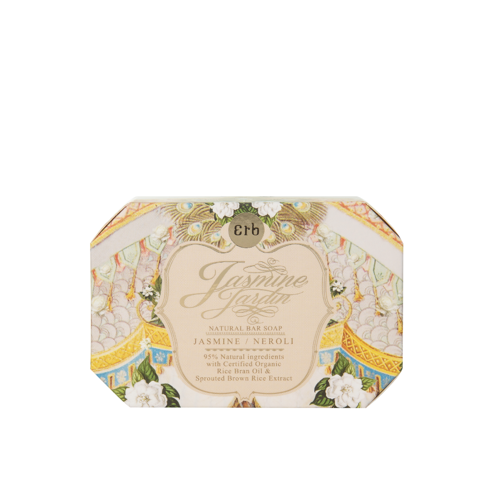 Erb Jasmine Jardin Natural Bar Soap