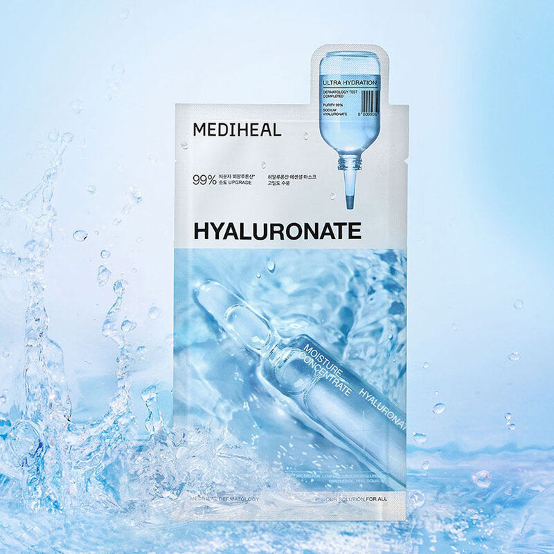 Mediheal Hyaluronate Essential Mask Ultra Hydration Box 24ml x 4pcs