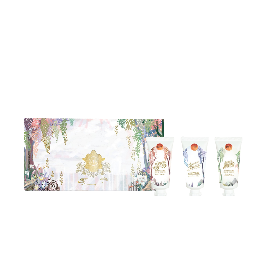 Erb Tales of Nature Fleurfume Hand Cream Set (25 g. x3)