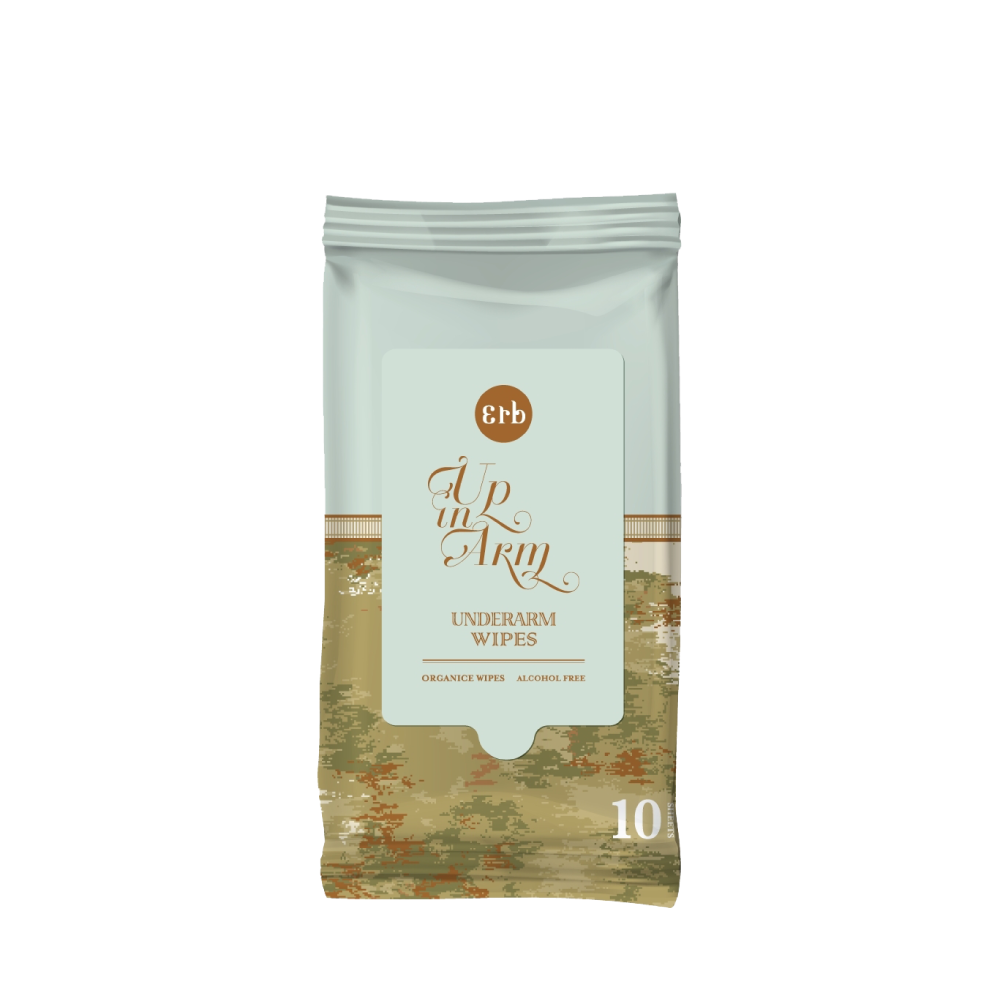 Erb Up in Arms Underarm Wipes (10 Sheets)