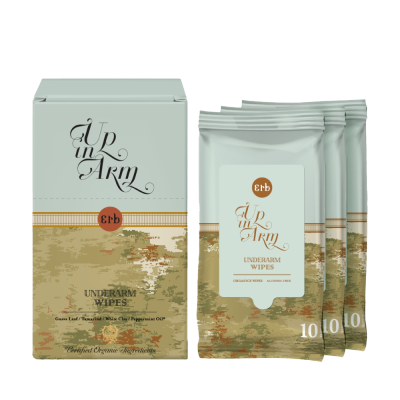 Erb Up in Arms Underarm Wipes (30 Sheets)