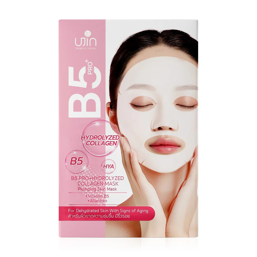 Ujin Perfect B5 Pro + Hydrolyzed Collagen Mask 30g x 10 Sachets