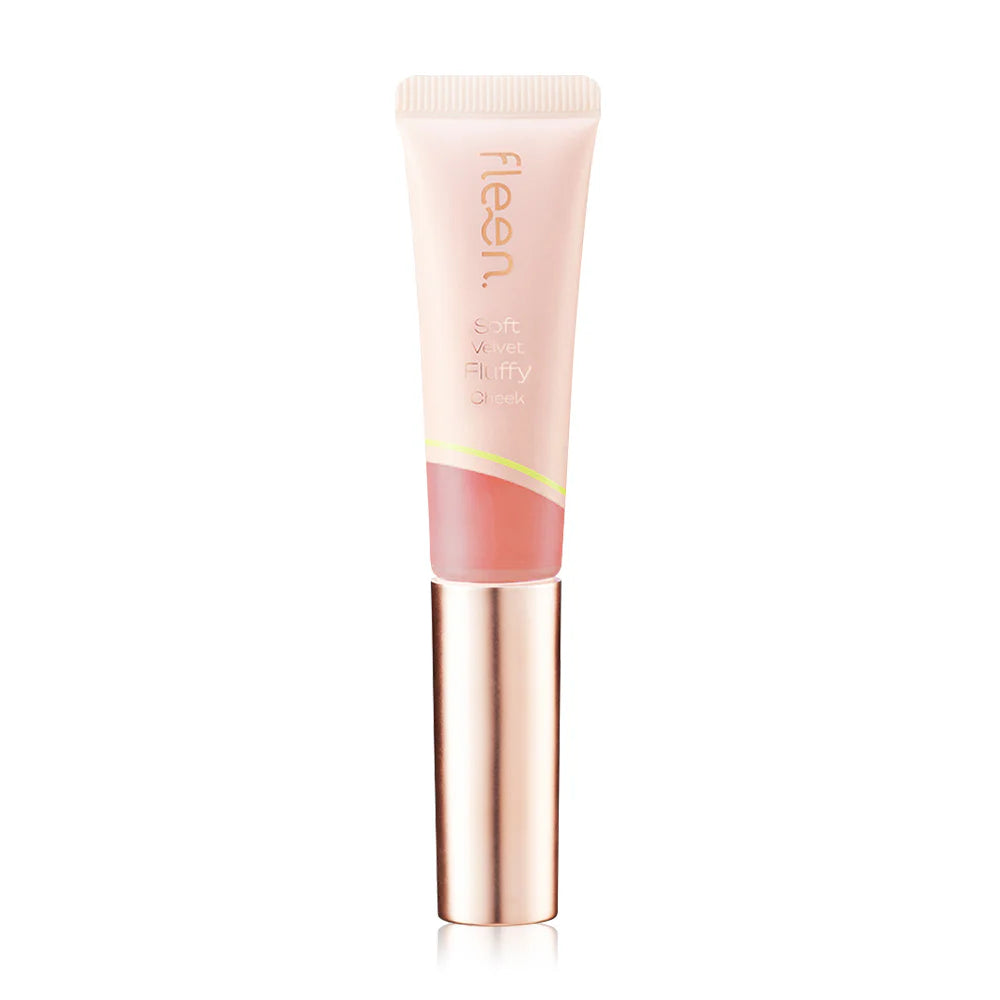 Fleen Beauty Soft Velvet Fluffy Cheek Blush On 10g #32°C Amber Lilly