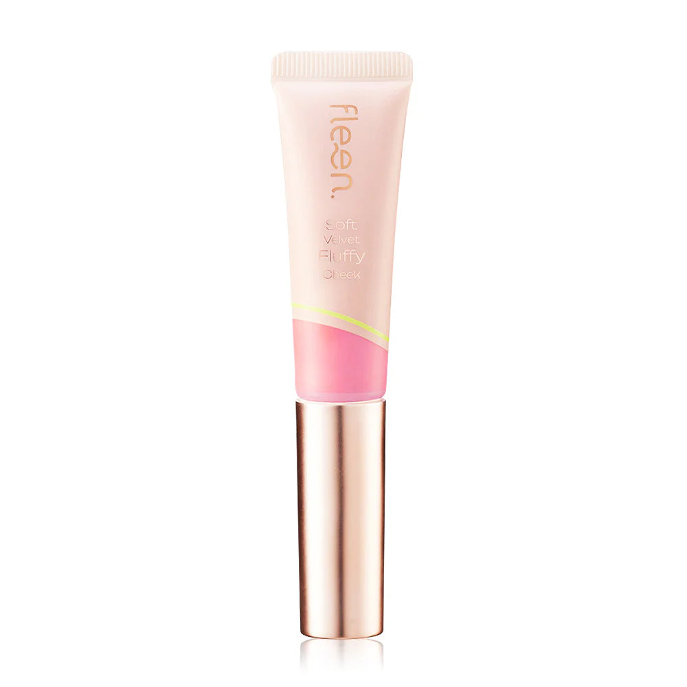 Fleen Beauty Soft Velvet Fluffy Cheek Blush On 10g #18 Pink Gerbera