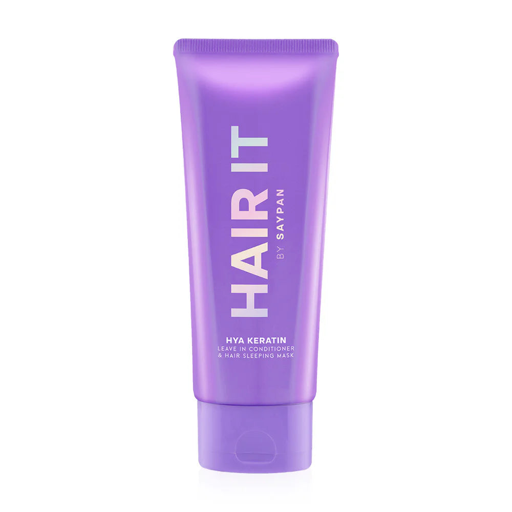 Hair It Hya Keratin Leave-In Conditioner & Hair Sleeping Mask 100g