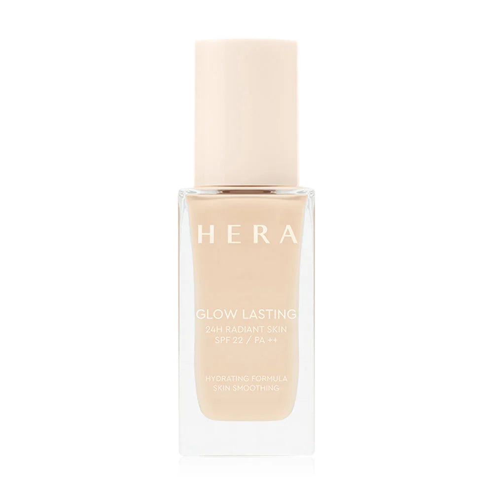 HERA Glow Lasting 24H Longwear SPF22 PA++ Foundation 30g #21W1 Warm Vanilla