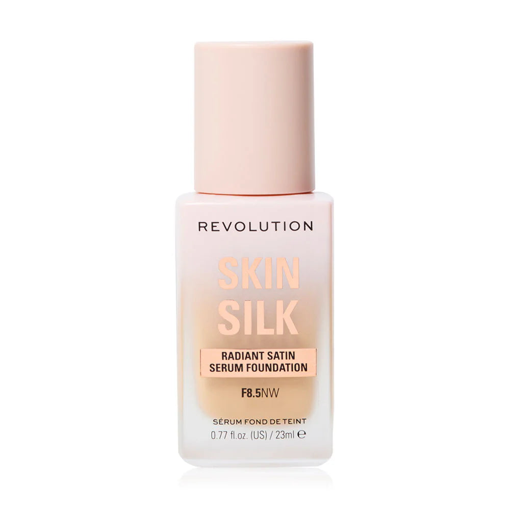 Makeup Revolution Skin Silk Radiant Satin Serum Foundation 23ml #F8.5NW