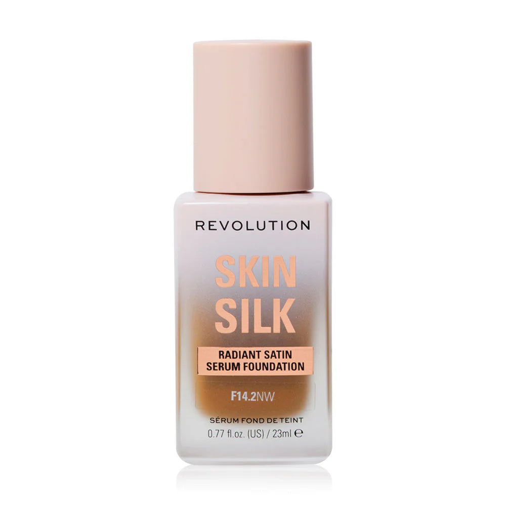 Makeup Revolution Skin Silk Radiant Satin Serum Foundation 23ml #F14.2NW