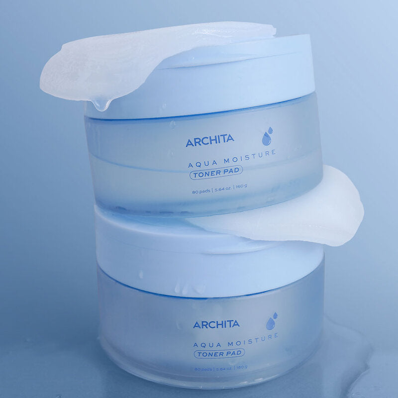 ARCHITA Aqua Moisture Toner Pad 80 Pads 8 cm in diameter