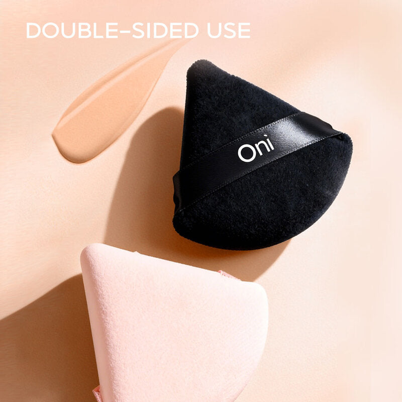 Oni Triangle Powder Puff 2pcs