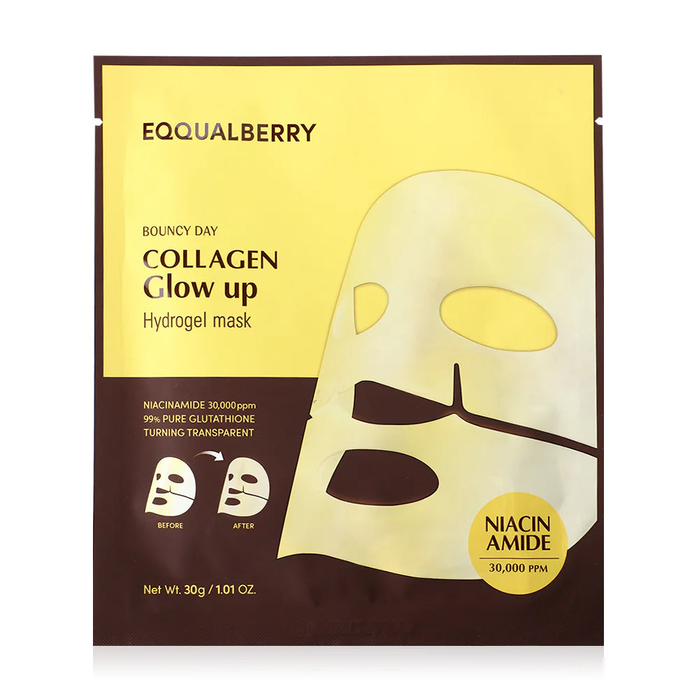 EQQUALBERRY Collagen Glow Up Hydrogel Mask 30g