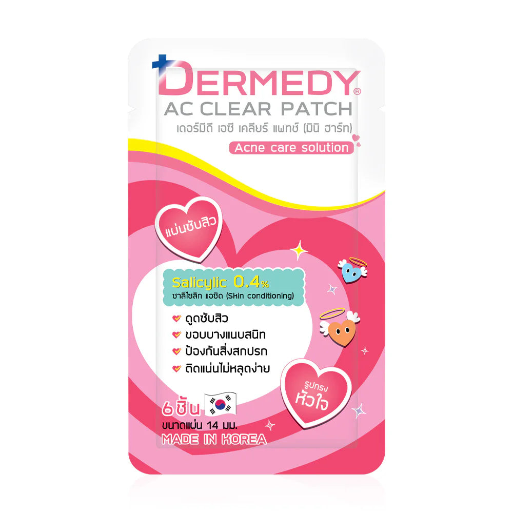 DERMEDY AC Clear Patch Mini Heart Acne Patch 6 Dots