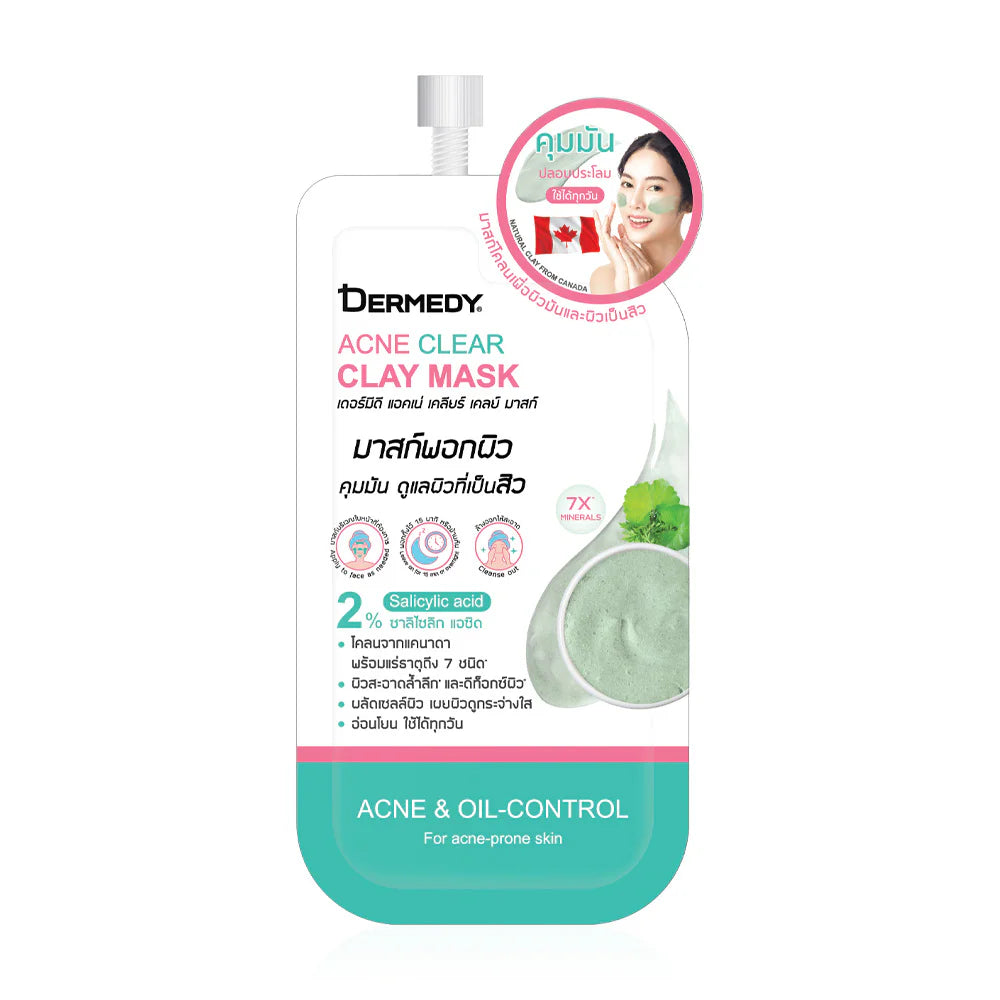 DERMEDY Acne Clear Clay Mask 5g