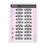 SKYMI Eyelashes Black Glue 60pcs #S162 Angel