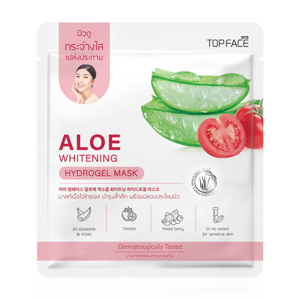 ARRA TOPFACE Aloe Whitening HydroGel Mask 20g