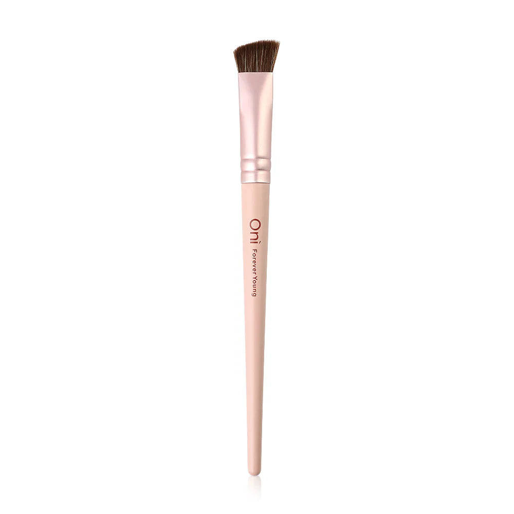 Oni Triangle Highlight & Concealer Brush - #Sakura Pink