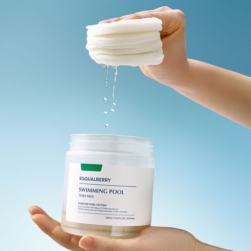 EQQUALBERRY Swimming Pool Toner Pads 70 Pads