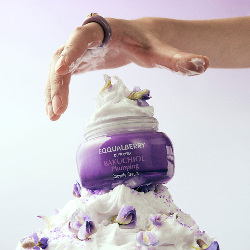 EQQUALBERRY Bakuchiol Plumping Capsule Cream 50ml