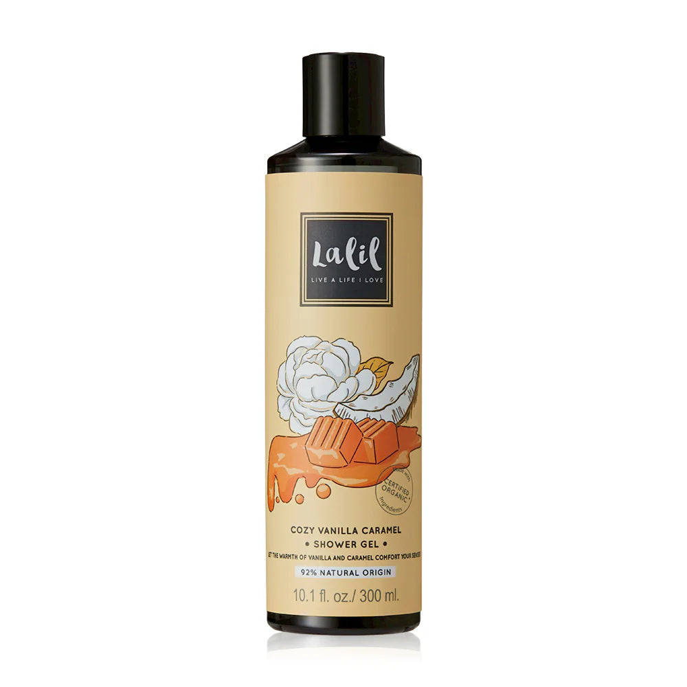 Lalil Cozy Vanilla Caramel Shower Gel 300ml