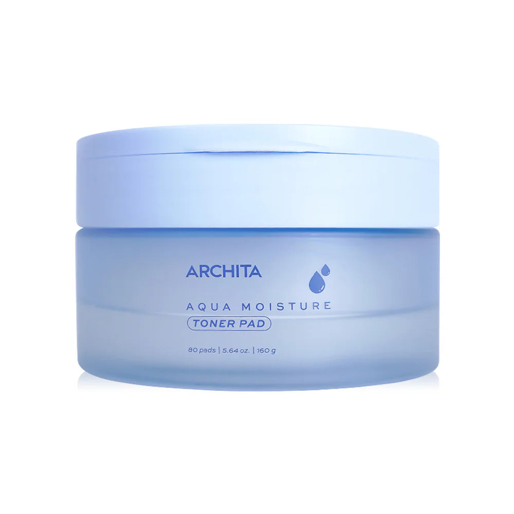 ARCHITA Aqua Moisture Toner Pad 80 Pads 8 cm in diameter