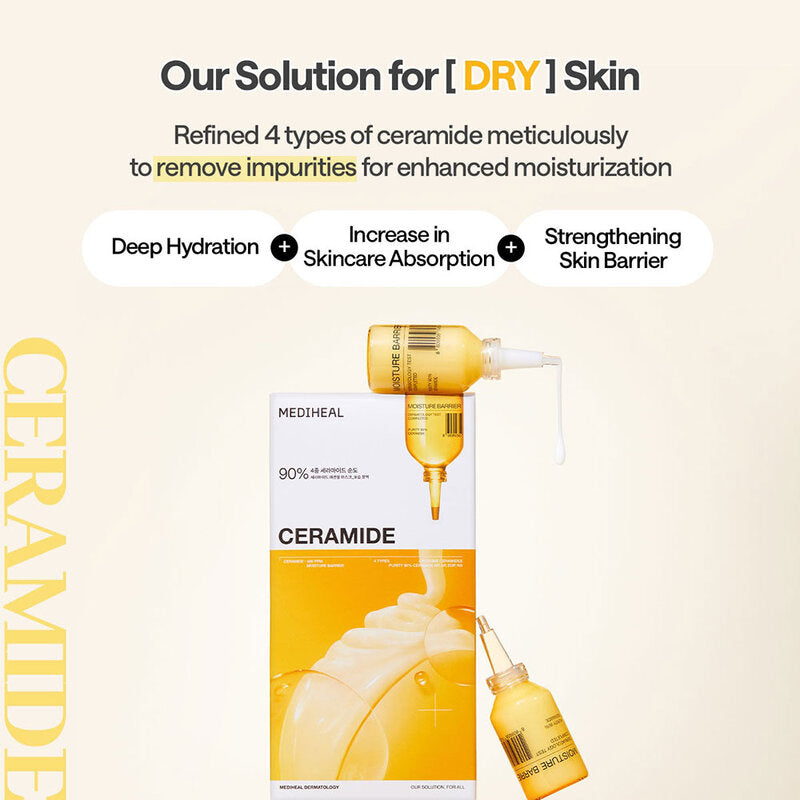 Mediheal Ceramide Essential Mask Moisture Barrier 24ml x 2pcs