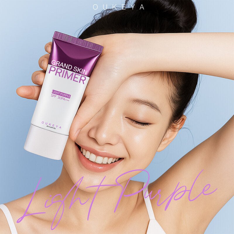 OUKEYA Grand Skin Primer Light Purple 30g