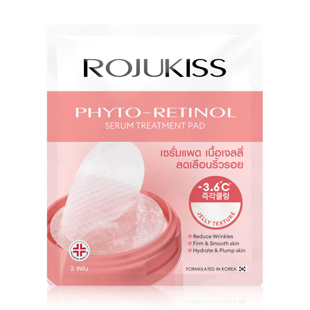 Rojukiss Phyto-Retinol Serum Treatment Pad 7g [3 Pads]