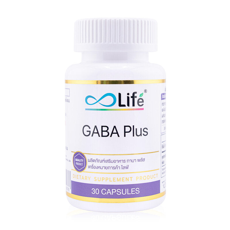 Life GABA Plus 600mg 30 Capsules