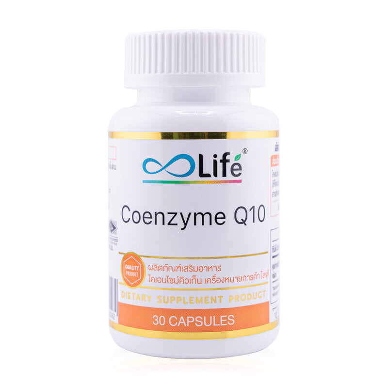 Life Coenzyme Q10 Dietary Supplement 600mg 30 Capsules