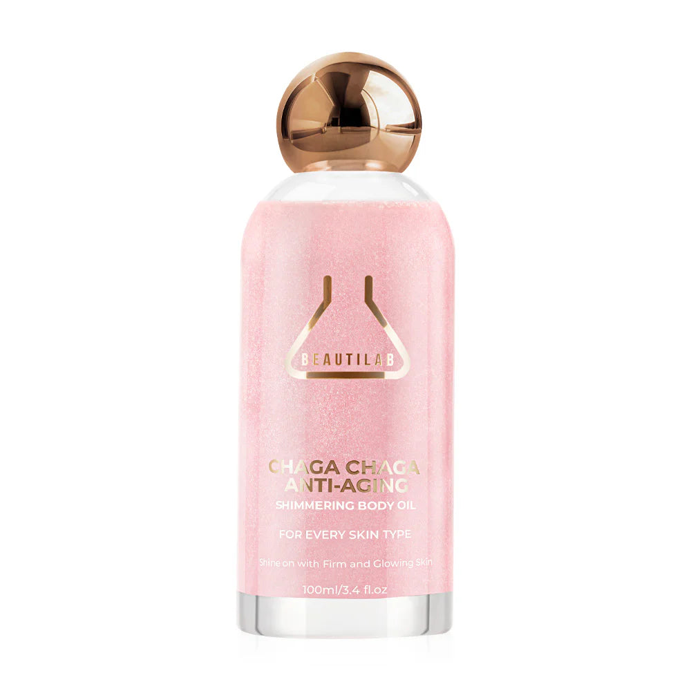 Beautilab Chaga Chaga Anti-Aging Shimmering Body Oil 100ml