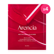 ARENCIA Red Collagen Jello Mask 25ml x 4 Sheets
