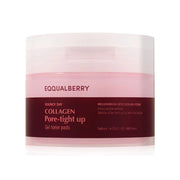 EQQUALBERRY Collagen Pore-Tight Up Gel Toner Pads 60 Pads