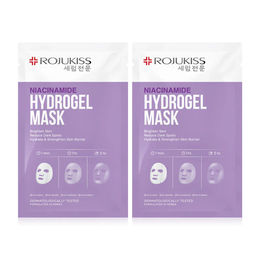 Rojukiss Niacinamide Hydrogel Mask 33g x 2 pcs