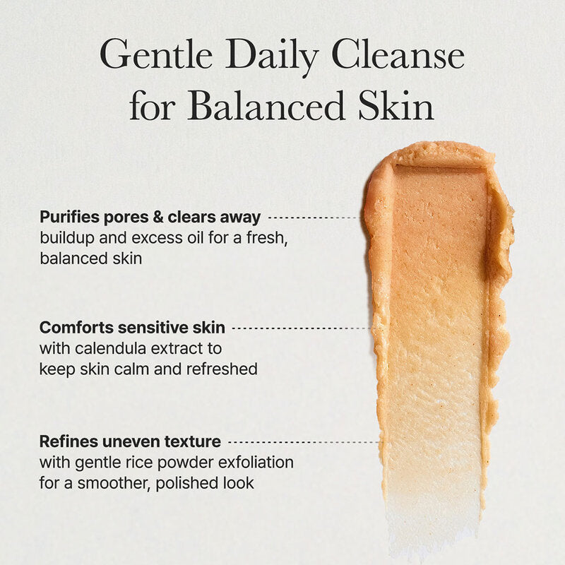 ARENCIA Calendula Rice Mochi Cleanser 120g