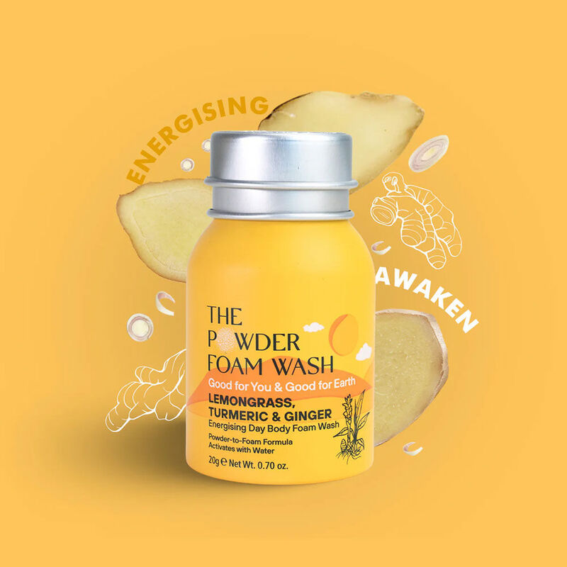 The Powder Shampoo Energizing Day Body Foam Wash 20g