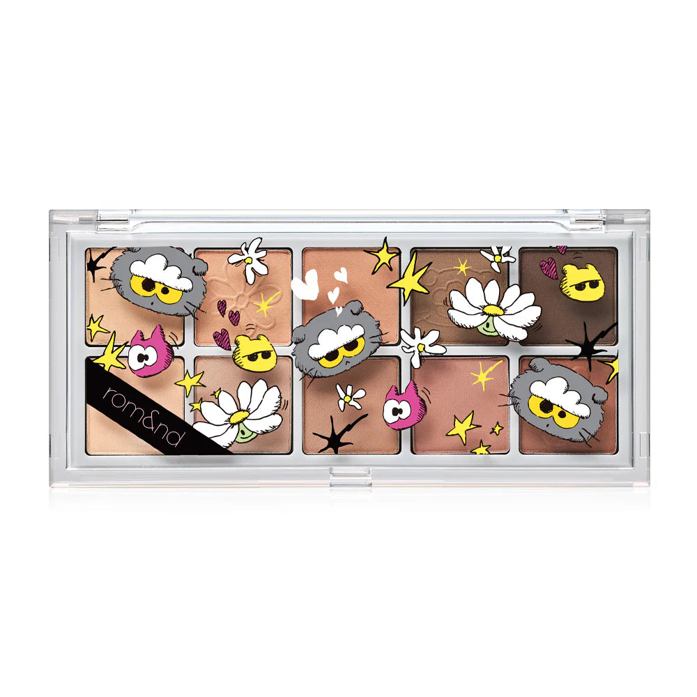 ROM&ND X Zo&Friends Better Than Palette Eyeshadow Palette 8g #05 Shade & Shadow Garden