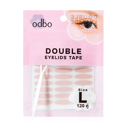 ODBO Eyelid Tape - Flesh-Colored Double Eyelids, Size L, 120 Pairs